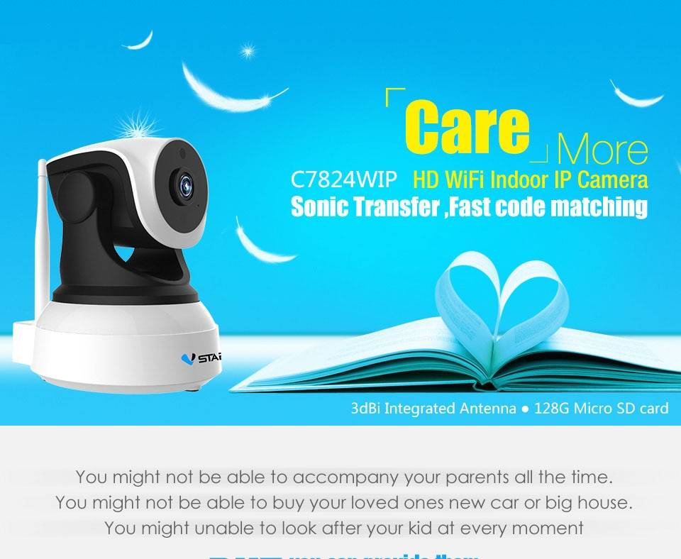 Wireless Motion Detecting Baby Monitor