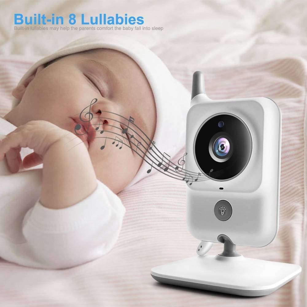 Wireless LCD Two-Way Audio Video Baby Monitor