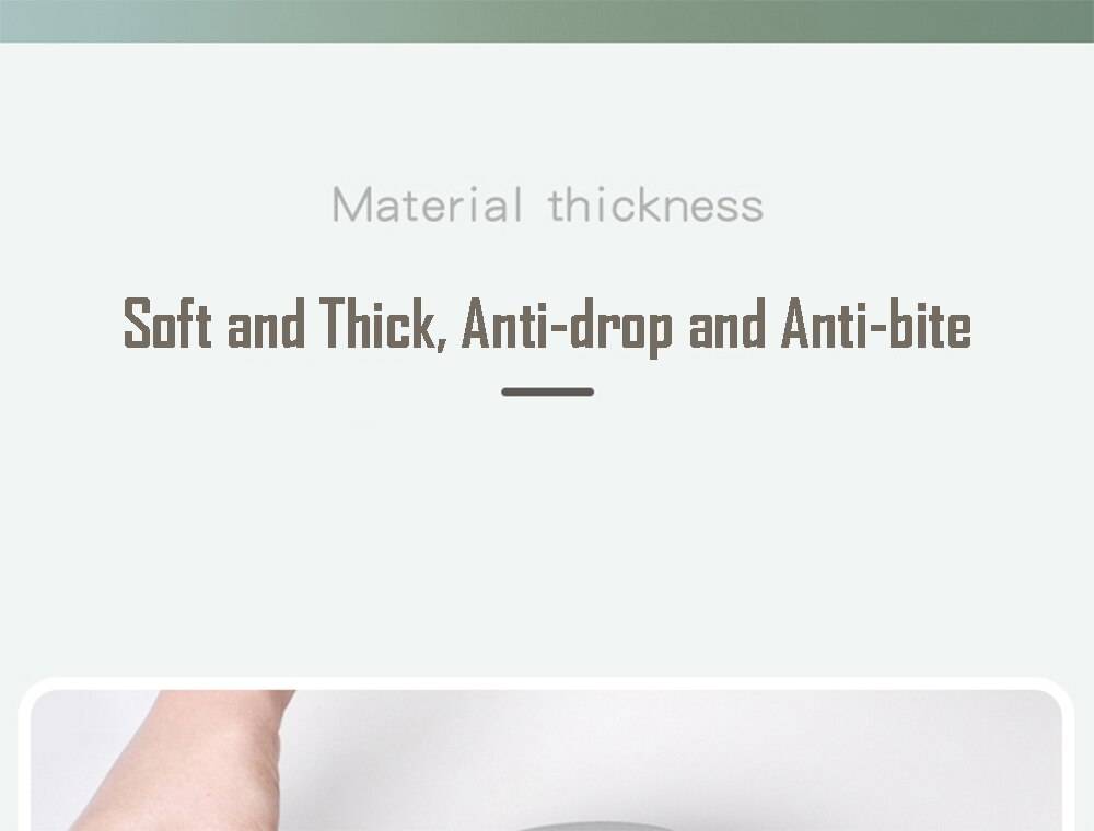 Children's Tableware Silicone Bowl+Plate+Spoon+Bibs  Set