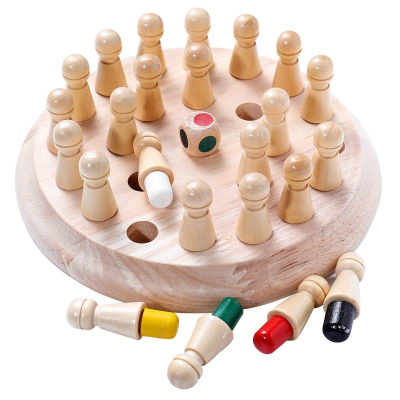 Wooden Color Matching Game