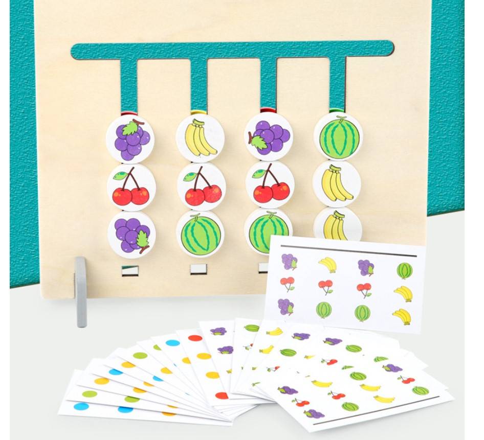 Double-sided Logical Wooden Toy