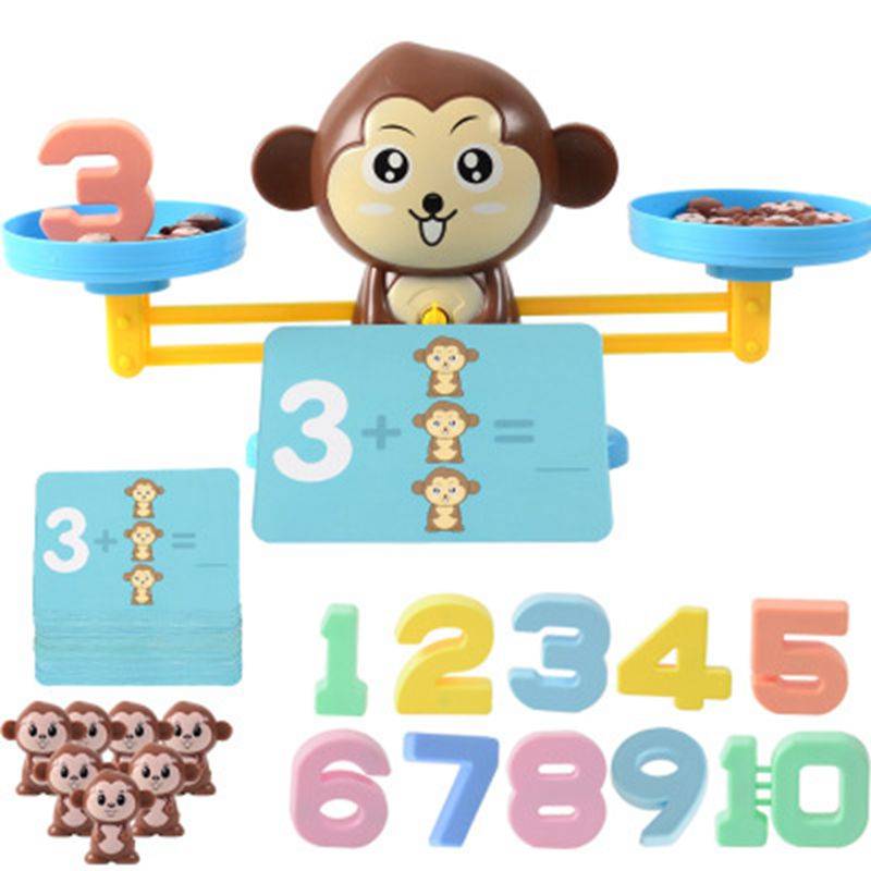 Animal Themed Math Educational Toy Type: Monkey 
