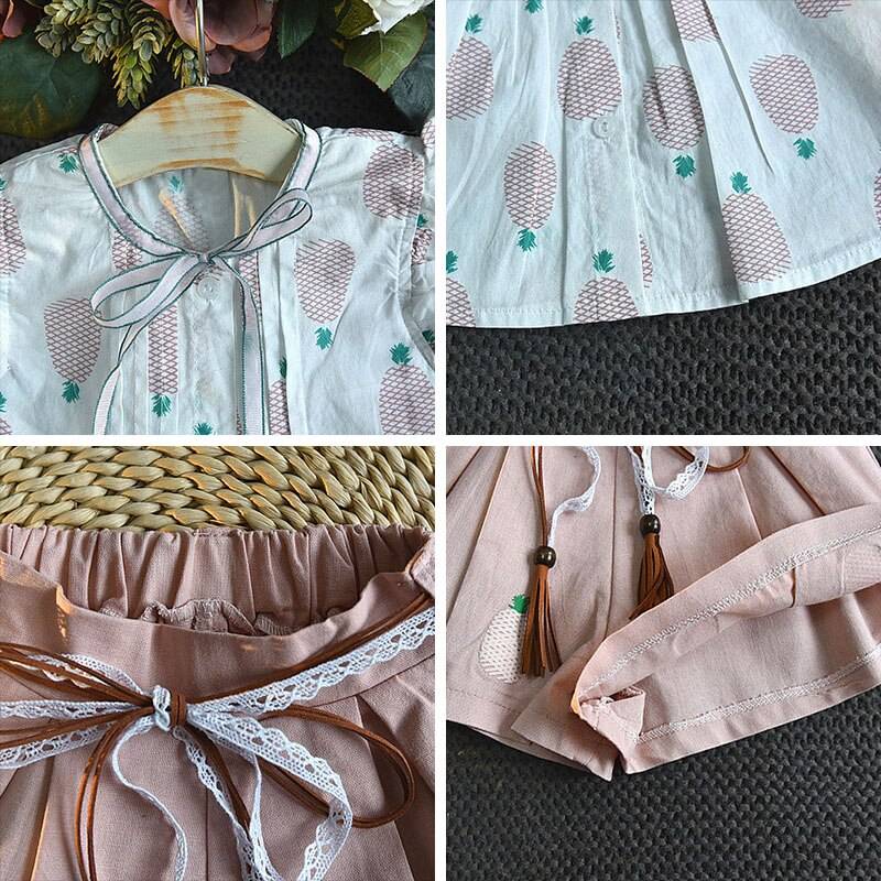 Girls Summer Clothing Set 2 Pcs