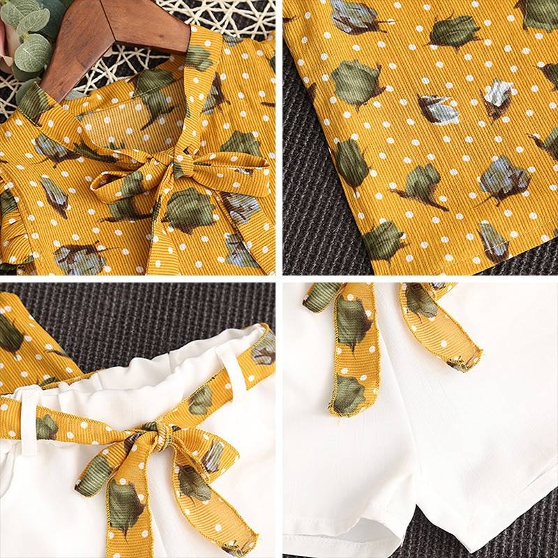 Girls Summer Clothing Set 2 Pcs