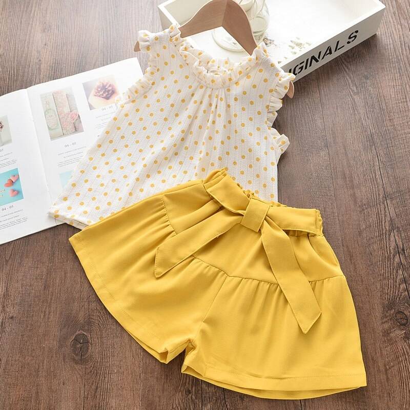 Girls Summer Clothing Set 2 Pcs