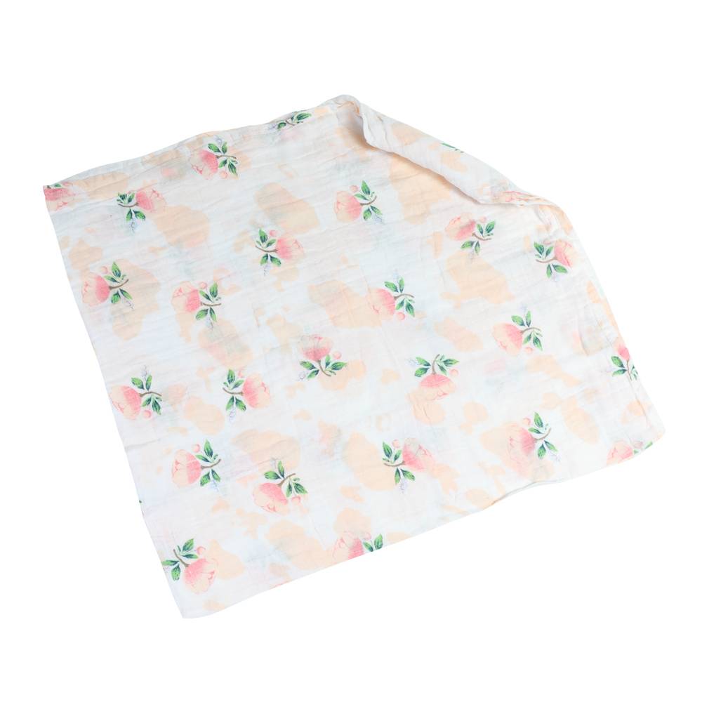 Multifunction Organic Cotton Muslin with Cartoon Prints