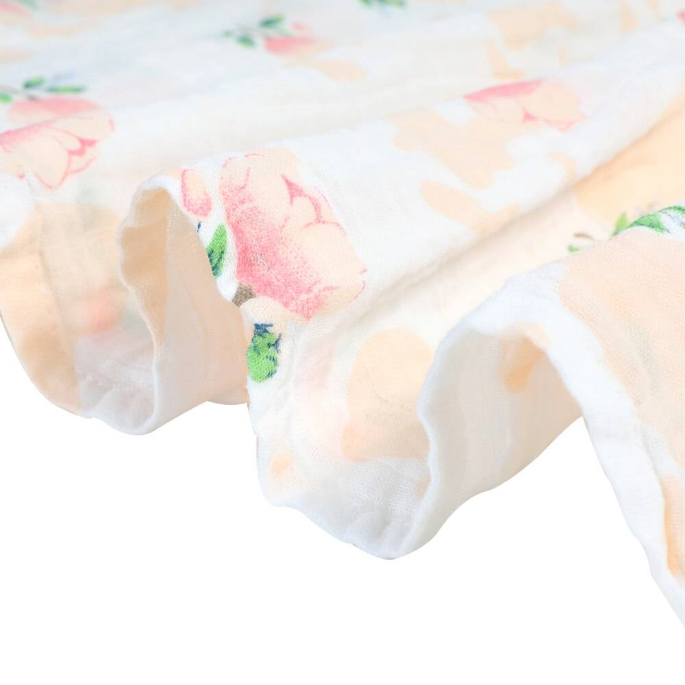 Multifunction Organic Cotton Muslin with Cartoon Prints