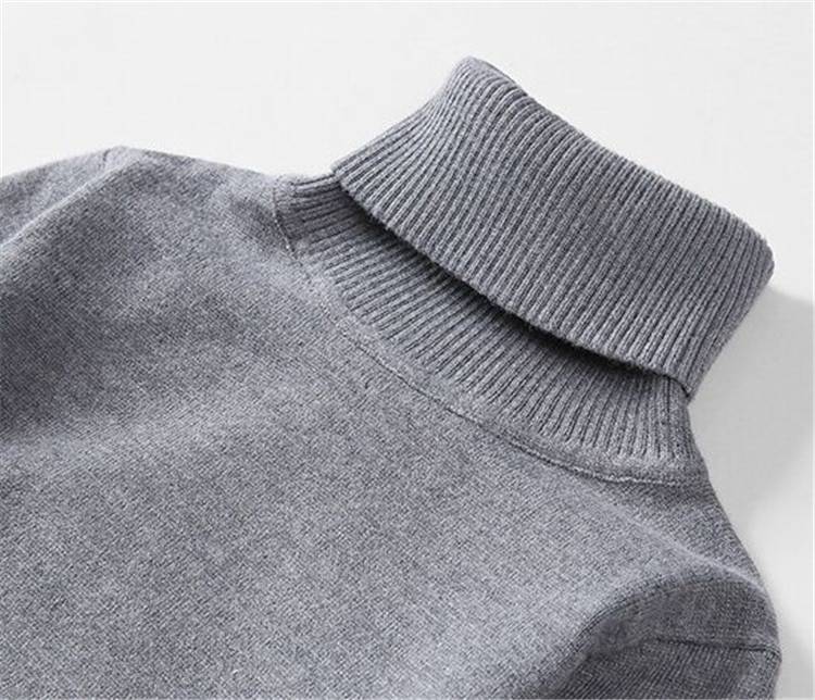 Kid's Turtleneck Basic Sweater
