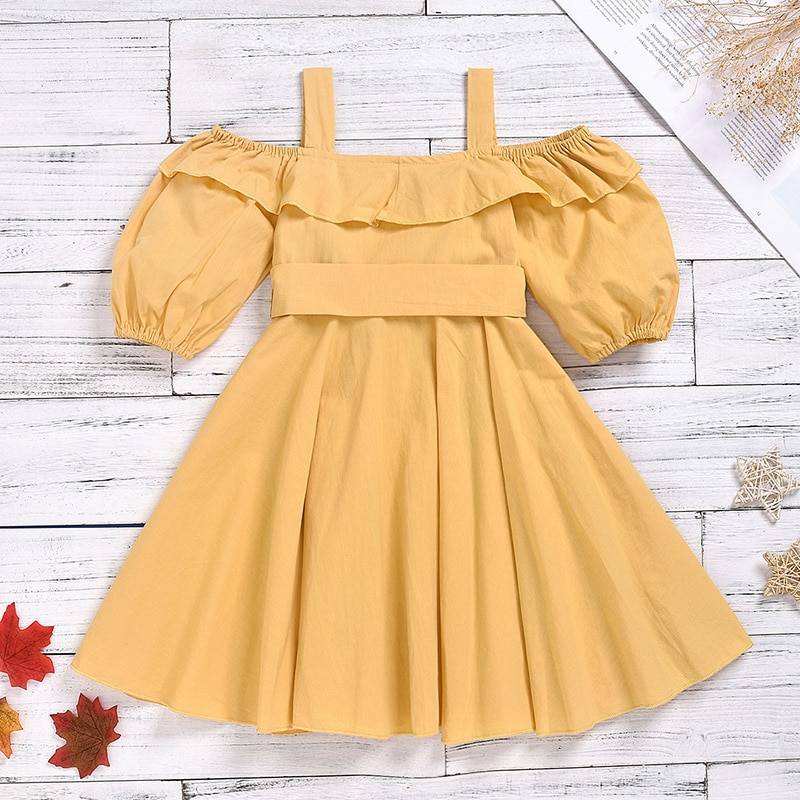 Cotton Woven Dress for Girls