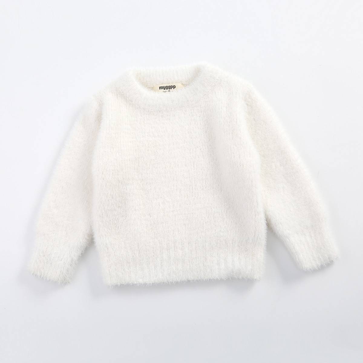 Girls' Fluffy Sweater