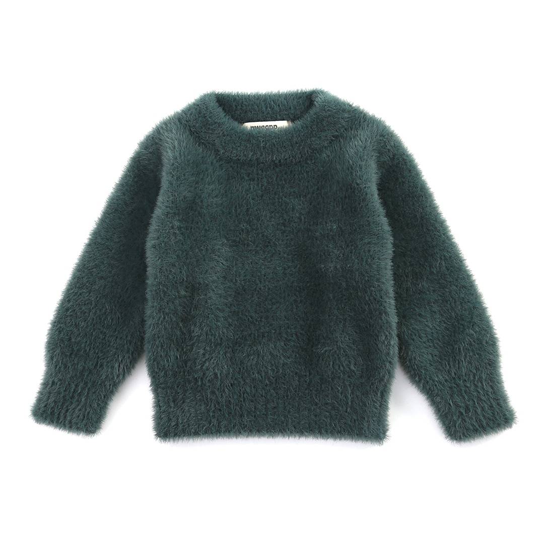 Girls' Fluffy Sweater