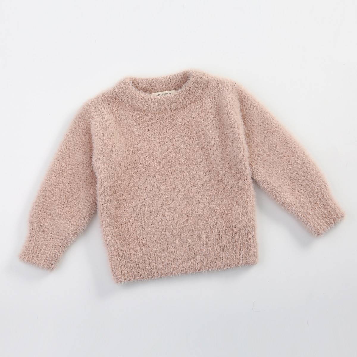 Girls' Fluffy Sweater