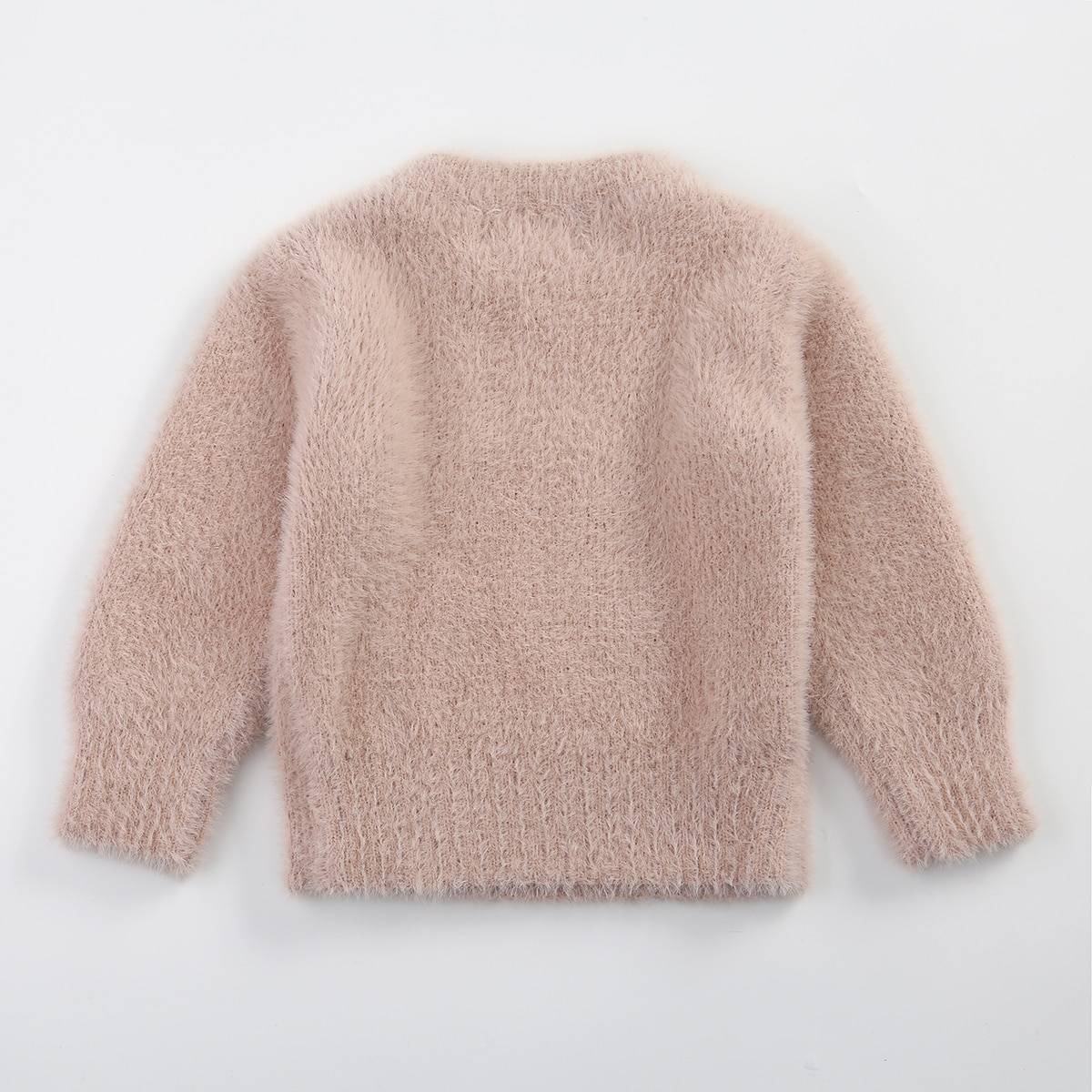 Girls' Fluffy Sweater