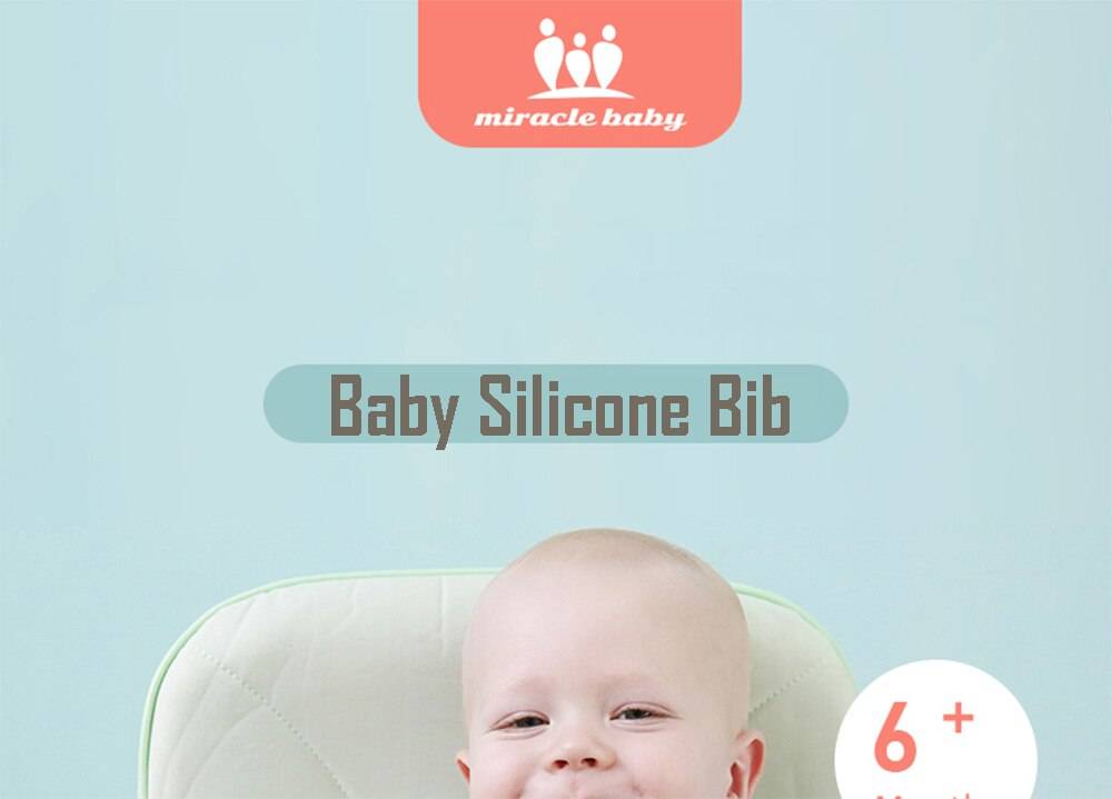 Children's Tableware Silicone Bowl+Plate+Spoon+Bibs  Set