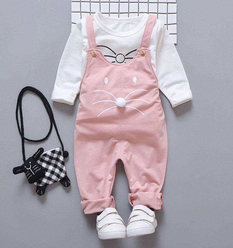 Spring newborn baby girls clothes sets