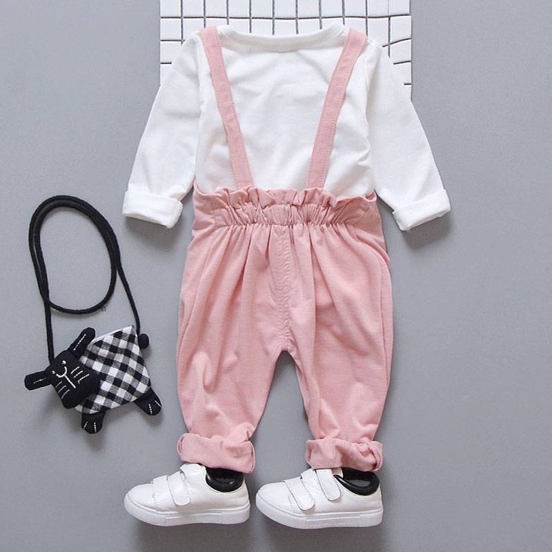 Spring newborn baby girls clothes sets 