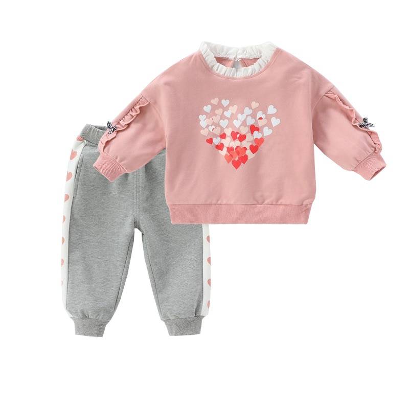 Spring newborn baby girls clothes sets